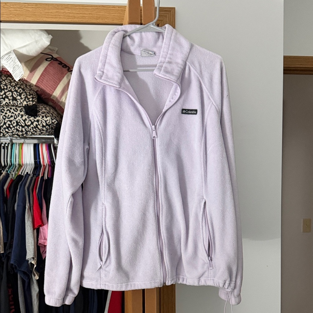 Columbia Women's Light Purple Fleece Jacket